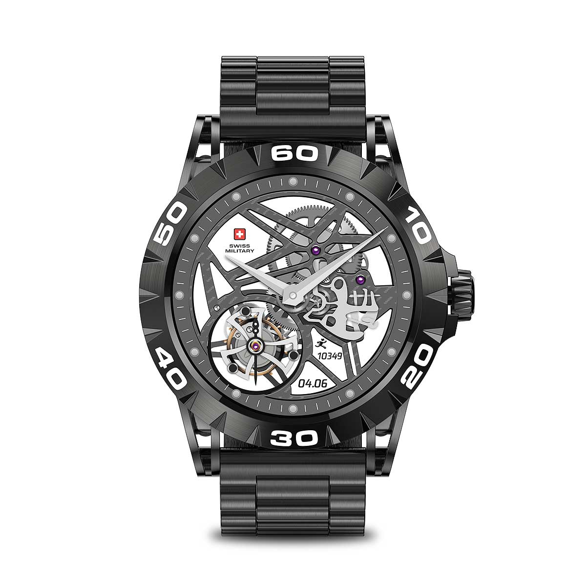 Dom 2 Metal Strap Gun Metal